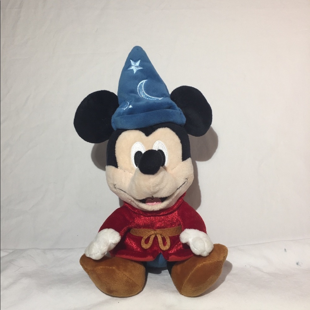 MICKEY MOUSE FANTASIA SORCERER DISNEY 8" PHUNNY KIDROBOT plush